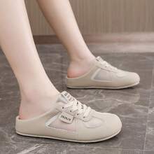 Women's Casual Sports Flat Shoes, Athletic Sandals - Khaki - View 6