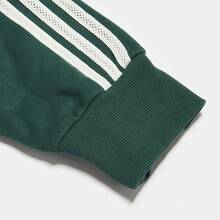 Adidas 女款優雅時尚寬鬆休閒針織連帽套頭衛衣 春/秋 JC6854 - 深綠 - 查看 4