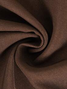 Spring/Autumn Vintage Pleated Wide Leg Suit Pants With Adjustable Waist, Draping Fabric, Men's Minimalist Versatile Long Trousers - Brown - View 9