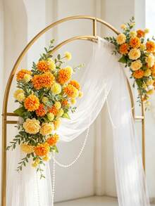 1pc Artificial Dandelion Bouquet, Suitable For Home Decor, Kitchen Decor, Autumn Decor, Outdoor Decor, Table Decor, Wedding Decor, Artificial Plants, Women's Gift, Back To School - Yellow - View 11