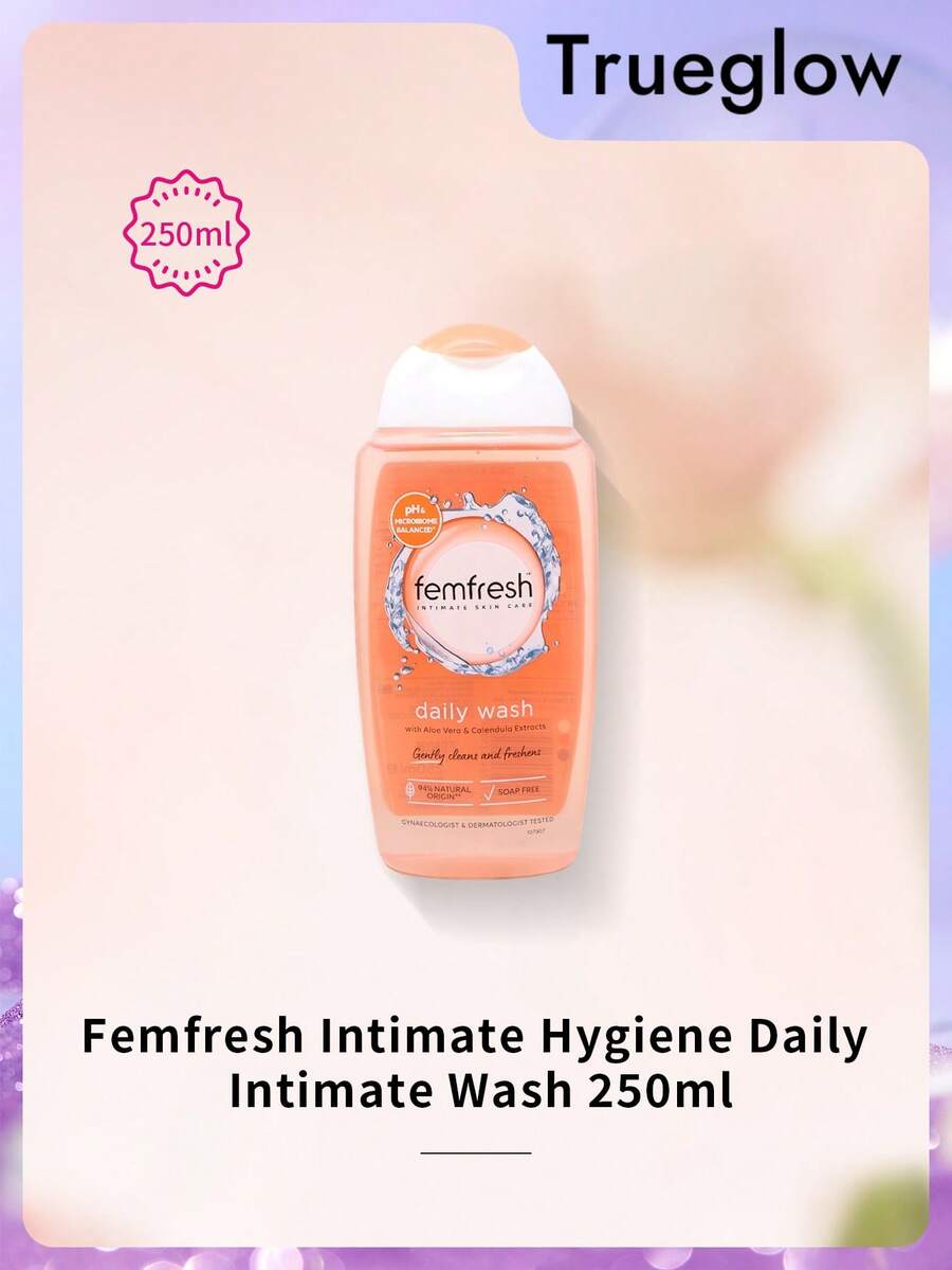Femfresh 溫柔女性私密洗液 250ml pH 平衡舒緩清潔液 私密衛生私密護理洗液 適合敏感肌膚日常使用 身體護理 - 250毫升 - 查看 1