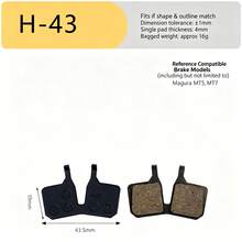 Mountain Bike Resin Semi-Metallic Brake Pads, Brake Pads - Bicycle Brake Pads - View 23