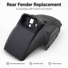 Replacement Rear Mudguard For Cool G2 Master Electric Scooter, Waterproof Anti-Mud Hard Plastic Rear Wheel Protective Cover With Mounting Holes - Black - View 4