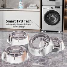 Washing Machine Base 4pcs/New And Upgraded Versionset Quiet And Stable Laundry Room With Anti-Vibration Pads For Washing Machine And Dryer - Protects Floors And Reduces Noise - Washing Machine Base - View 13