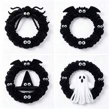 Set Perlengkapan Kerajinan Laba-laba 610pcs - Pembersih Pipa, Pom Pom, Mata Mainan, Cocok untuk Proyek Seni Sekolah DIY, Aksesoris Dekorasi Buatan Tangan Halloween - kerajinan pipa - View 1