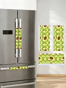2pcs Refrigerator Door Handle Protector, Oven Handle Protector, Ultrasonic Embossed Pattern Door Handle Protector - View 8