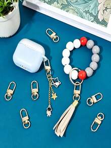 10/20/30/50pcs Zinc Alloy Rotating Lobster Clasp Key Ring Metal Spring Swivel Hook, For Making Keychains, Handmade Lanyards, Bag Accessories, Key Chain Connectors And Jewelry Making DIY Keychain Accessories - Keychain - View 6