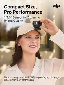 dji Osmo Nano 4K Thumb Camera Standard Set | Perfect For Cycling, Vlogs, Family, And Pets, Free-Angle Stabilized Wearable Camera (Brand New, Activated Only) - View 8