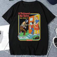 Women T-Shirts - Black - View 2