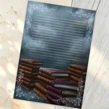 Vintage Series Letter Paper, 30 Sheets/Pack, High-Quality Paper, Artistic Vintage Design, Multi-Purpose Letter Paper - Rectangle - View 2