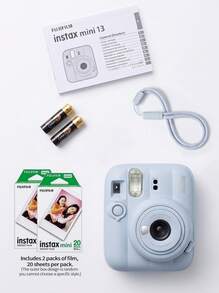 FujiFilm Instax Mini 12 & Mini 13 Instant Camera | Two Models Available | 13 Upgraded Dual-Mode Selfie & Timer | 12 Classic Basic Operation | Both Equipped With Selfie Mirror + Automatic Exposure Control | 5-Color Macaron Body, Portable For Travel - View 15
