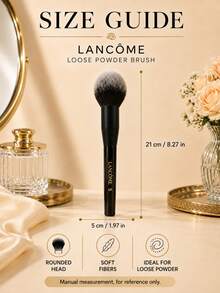 Lancôme 散粉刷 1支裝，超柔軟刷毛均勻上妝，舒適手柄，適合定妝與補妝，適用所有膚質 - 散粉刷 - 查看 4
