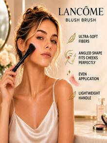 Lancôme Blush Brush, 1pc, Angled Soft Bristles For Easy Blending, Comfortable Handle, Creates Natural Blush Look Suitable For All Skin Types - Blush Brush - View 3