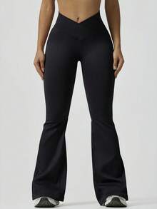 Women Leggings - Black 9117LBK - View 4