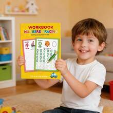 36 Pages Children's Number Tracing Practice Book, 1-100 Number Writing Practice Activity Book, Handwriting Practice Workbook For Toddlers, Preschool And Kindergarten Children, Early Childhood Math Education - Children's Number Tracing Practice Book - View 3
