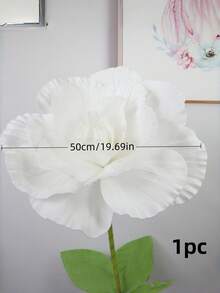 1pc Artificial PE Foam Large Flower Window Wedding Event Background Decoration Cm - White - View 7