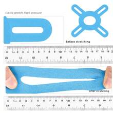 1 Set 2pcs Waterproof Adhesive Skin Patches - Breathable Elastic Band For Joint And Muscle Support, For Active Sports Protection - Multicolor - View 2