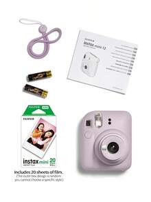 FujiFilm Instax Mini 12 & Mini 13 Instant Camera | Two Models Available | 13 Upgraded Dual-Mode Selfie & Timer | 12 Classic Basic Operation | Both Equipped With Selfie Mirror + Automatic Exposure Control | 5-Color Macaron Body, Portable For Travel - View 25