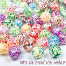 20/15/10pcs Handmade Fruit Summer Decorative Beads, 16mm Hole, Multicolor Random Assortment, DIY Craft Material Kit For Beaded Pens, Bracelets, Necklaces, Holiday Gifts, Party - Multicolor - View 12