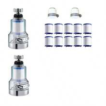 2pcs 3-Mode Faucet Aerator Filter Set, Multi-Mode Water Flow Switching, Transparent Housing For Visual Filter Status, Replaceable Filter Cartridge To Reduce Cost, Universal Fit Interface, No-Drill Easy Installation, Leak-Proof Sealed Structure, Polished Finish, Easy Disassembly And Cleaning, Home Bathroom Faucet Filtration Accessory, Stable And Secure - Multicolor - View 12
