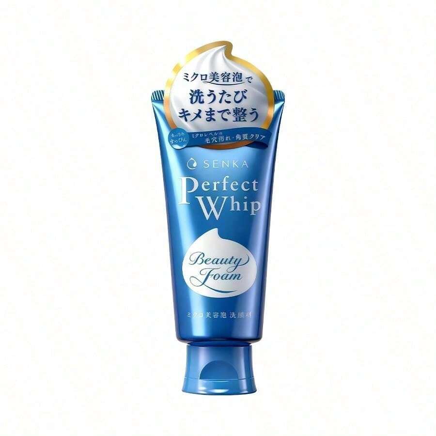 資生堂 Senka Perfect Whip 泡沫洗面乳 120g/4.2oz | 日系泡沫洗面乳 深層清潔美容泡沫 | 溫和保濕乳霜洗面乳 適合所有膚質 - Perfect Whip - 120g - 查看 1