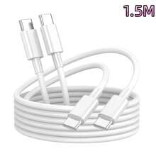 60W Fast Charging Data Cable USB-A To Type-C 3A High Current 480Mbps High-Speed Data Transfer, TPE Material Reinforced Anti-Breakage Tail Fast Charging Cable, Multiple Protection Compatible With Android Type-C Phones, Tablets, Laptop - View 1