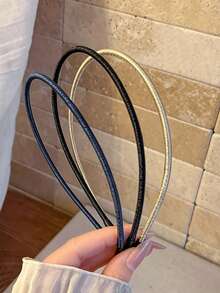 2pcs/3pcs/4pcs Invisible Seamless Thin Hair Hoop Unisex Non-Tight Anti-Slip Face Wash Hair Clip Headband - Multicolor - View 11