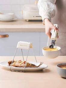 Anti-Scald Hot Plate Gripper, Heat-Resistant Rust-Proof Plate/Bowl/Pot Holder, Suitable For Steamer, Hot Dishes, Multi-Function Kitchen Clip, Suitable For Pots, Skillets, Steamers - Multicolor - View 11