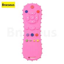 Bneseus 1pc Silicone Remote Control Model, Soft Silicone Teething Toy, Suitable For Toddler Boys And Girls, Christmas Gift, Baby Toy, Soothe Teething Pain, Relieve Gum Pain, Cute Pattern, Remote Control Chewing Toy, Baby Sensory Toy - Teething Toy - View 11