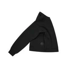 Adidas Sweatshirt Wanita Simple Nyaman Serbaguna untuk Olahraga Kasual, Kerah Bulat, Musim Semi/Musim Gugur, JZ1639 - Hitam - View 4