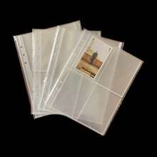 10/30pcs Transparent Loose-Leaf Inner Pages, Multi-Size Single Pocket Loose-Leaf Card Pages, Suitable For PP Loose-Leaf Binders, Photo Albums, Sticker Books, Photo Storage Albums, Ideal For Scrapbook Enthusiasts, Students, Studios, New Semester Season - Inner Page - View 2