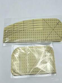 1 buah Alat Jahit Akrilik Multi-Ukuran, Digunakan untuk Menandai Posisi Jahitan dan Memasang Benang. Dilengkapi dengan Desain Melengkung, Lurus, dan Sudut Ganda Universal, Cocok untuk Menandai dan Menyetrika Kaki Celana, Kelim, Manset, dan Kerah. - Beraneka warna - View 6