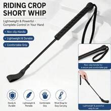 1pc Outdoor Horse Training Whip, Suitable For Beginner Horse Riding Training - Multicolor - View 3