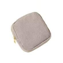 1pc Multi-Function Zipper Storage Bag, Portable Handheld Cosmetic & Period Product Pouch, Mini Travel Organizer, Suitable For Camping, Dorm, Office, Gym, For Women - View 11