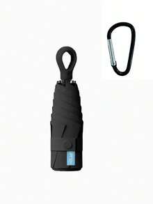 Hanging 5-Fold Mini Umbrella With Ring Buckle, Lightweight Portable Rain & Sun Umbrella, Suitable For Handbags, Backpacks And Outdoor Use - Multicolor - View 16