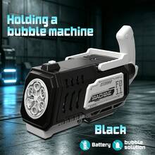 Electric Bubble Machine For Outdoor Parties, Capable Of Producing Over 20,000 Bubbles Per Minute; Features Dual Power Supply Modes (Bubble Solution And Batteries Not Included) And Is Perfect For Outdoor Play. - Multicolor - View 8