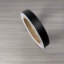 1 Roll 1000cm/393.7in Thick Metal Edge Self-Adhesive Decorative Tape, Brushed PVC Self-Adhesive Furniture Edge Banding Sticker, Suitable For Furniture Decoration, Cabinet Repair And Door Edge Repair - A - View 12