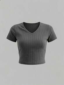 Women T-Shirts - Grey - View 4