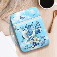 Funda de Biblia floral tropical con asa, estuche de estudio, estuche de transporte para estudio cristiano, bolsas de lona, regalos de Navidad - Accesorios Faith - Ver 6