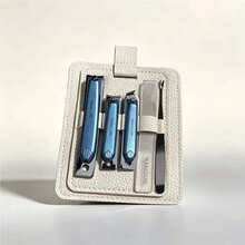 Exquisite Nail Clipper Set, Novel Complete Set Of Large, Medium And Small Nail Clippers, Suitable For Home And Travel Use, Available In Blue, Green, Beige And Purple - Multicolor - View 11
