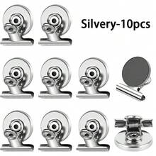 Photo Clip Refrigerator Magnets, Colorful Magnetic Clips For Fridge Notes, Refrigerator Photo Clips, Cruise Style Sculptural Photo Frame Clips, Heavy Duty Decorative Refrigerator Magnetic Clips - A - View 10
