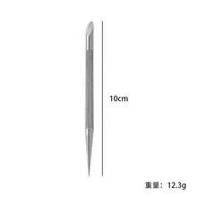 1pc Stainless Steel Multi-Function Cuticle Trimmer & Nail Clipper Portable Manicure Tool - Apricot - View 4