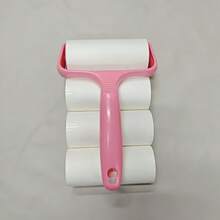 1/2/10PCS Tearable Lint Roller Adhesive Dust Paper, Clothes Lint Remover, Dust Removal Paper, Hair Removal Brush, Pill Remover - 1 - View 3
