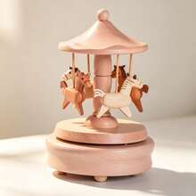 2D Flat Printed Carousel Acrylic Desktop Ornament - 1PC - View 5