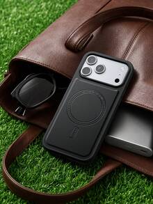 1件酷炫3D壓紋磁吸手機殼，舒適皮革Apple手機殼，Apple 17 Pro Max手機殼支持車載支架，便攜式Apple無線充電手機配件，高端Apple 17手機殼，個性化男士Apple手機殼，智能手機殼兼容車載支架，高端商務Apple 16 Pro手機殼，壓紋Apple 16手機殼，防震無線充電手機殼，Android手機保護殼，便攜式手機保護套，可愛手機殼禮物選擇 - 黑色 - 查看 1