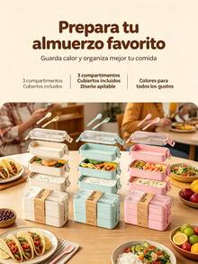 Lunch Boxes & Insulated Lunch Boxes, Insulated Food Jar - Beige - View 5