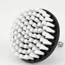 Bộ 4 đầu bàn chải vệ sinh cho máy khoan điện 4 inch, phù hợp cho kính, da và lốp xe, dùng cho chăm sóc xe ô tô và vệ sinh nội thất gia đình (chỉ gồm đầu bàn chải, không kèm máy khoan) - A - Xem 5