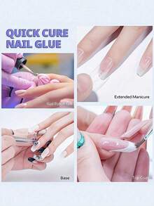 Portable Nail Drying Lamp, Rechargeable UV LED Gel Nail Curing Light, 180mAh Mini Gel Nail Polish Dryer, Compact Nail Care Product, Easy One-Button Nail Tool, Travel Gift - Multicolor - View 4