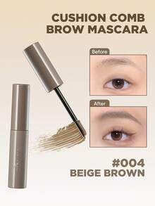 JUDYDOLL Eyebrows Smudge Proof Smudge-Proof Defining Highly Pigmented Tahan air & tahan keringat - #004 coklat krem - View 1