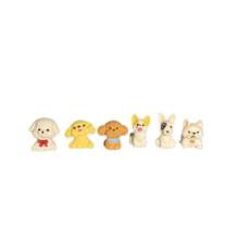 Cute Puppy Figurine Car Dashboard Ornament, Car Interior Decoration For Center Console Display Screen, Electric Vehicle Decor - A - View 5